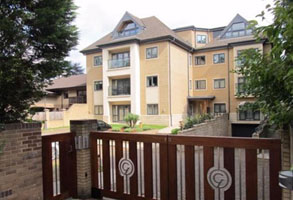 Luxury apartments in a residential development in Salford